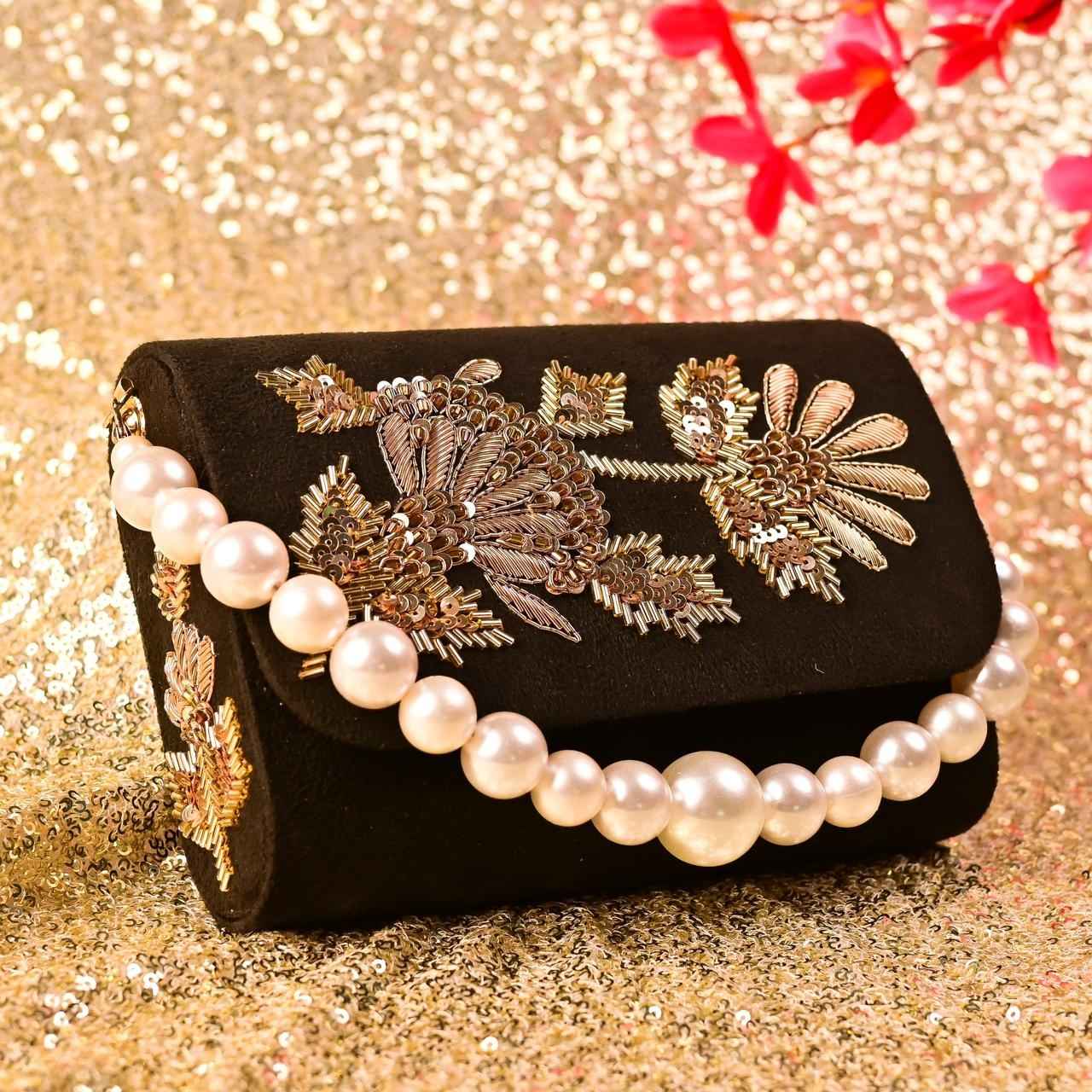 Suede Embroidery Women Handbag