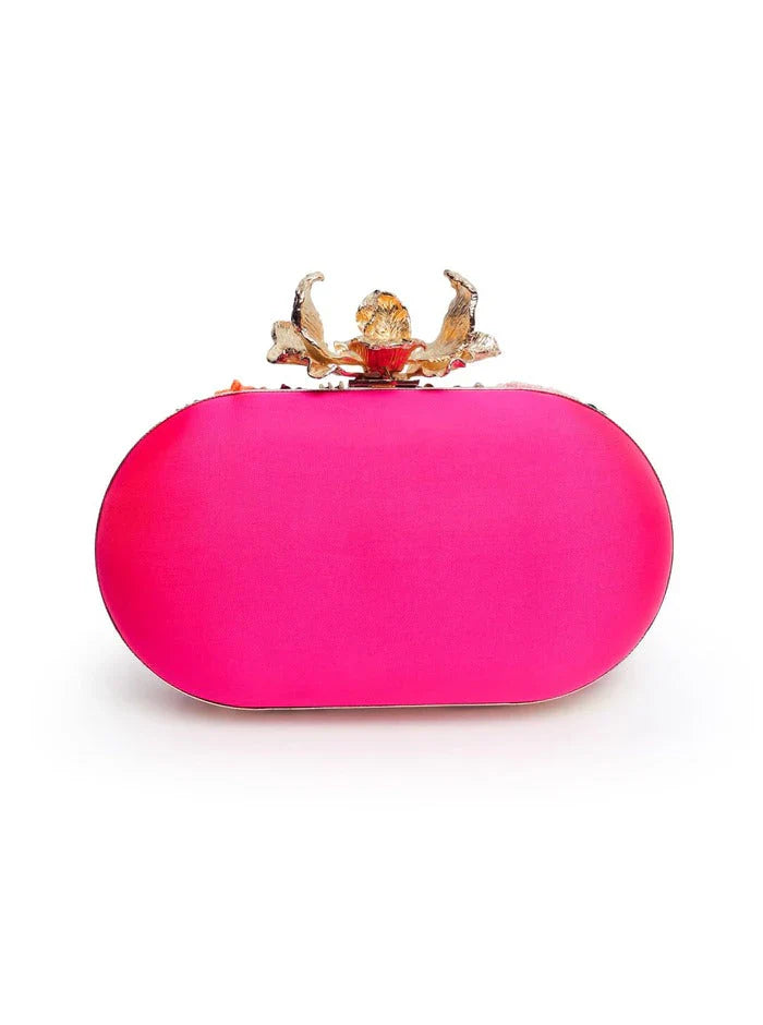 Designer Embroidery Bridal Clutch Bag